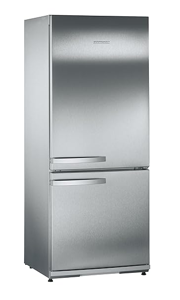 SEVERIN Kühl-/Gefrierkombination, 173 L/54 L, Energieeffizienzklasse A++, KS 9773, Edelstahl