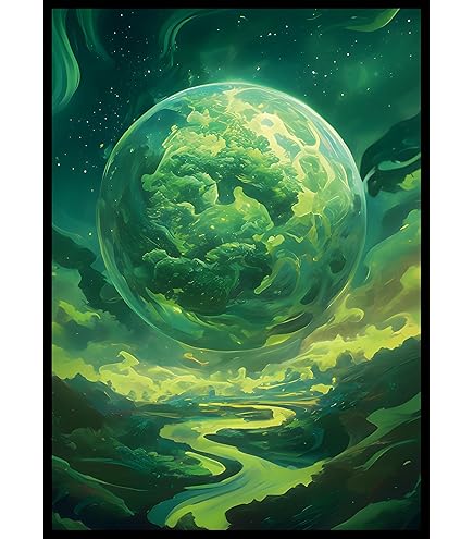 Katomula 100 MTG Card Sleeves With 100 Inner Sleeves, Textured Back Art