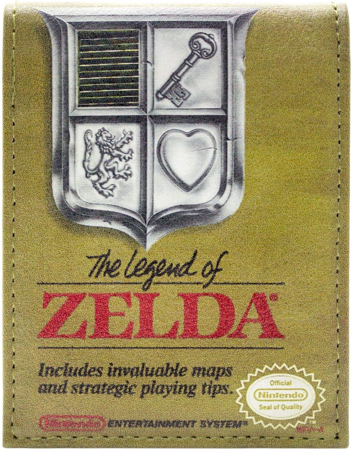 Cartera de Legend of Zelda Diseño de Caja de Juego Oro: Amazon.es: Equipaje