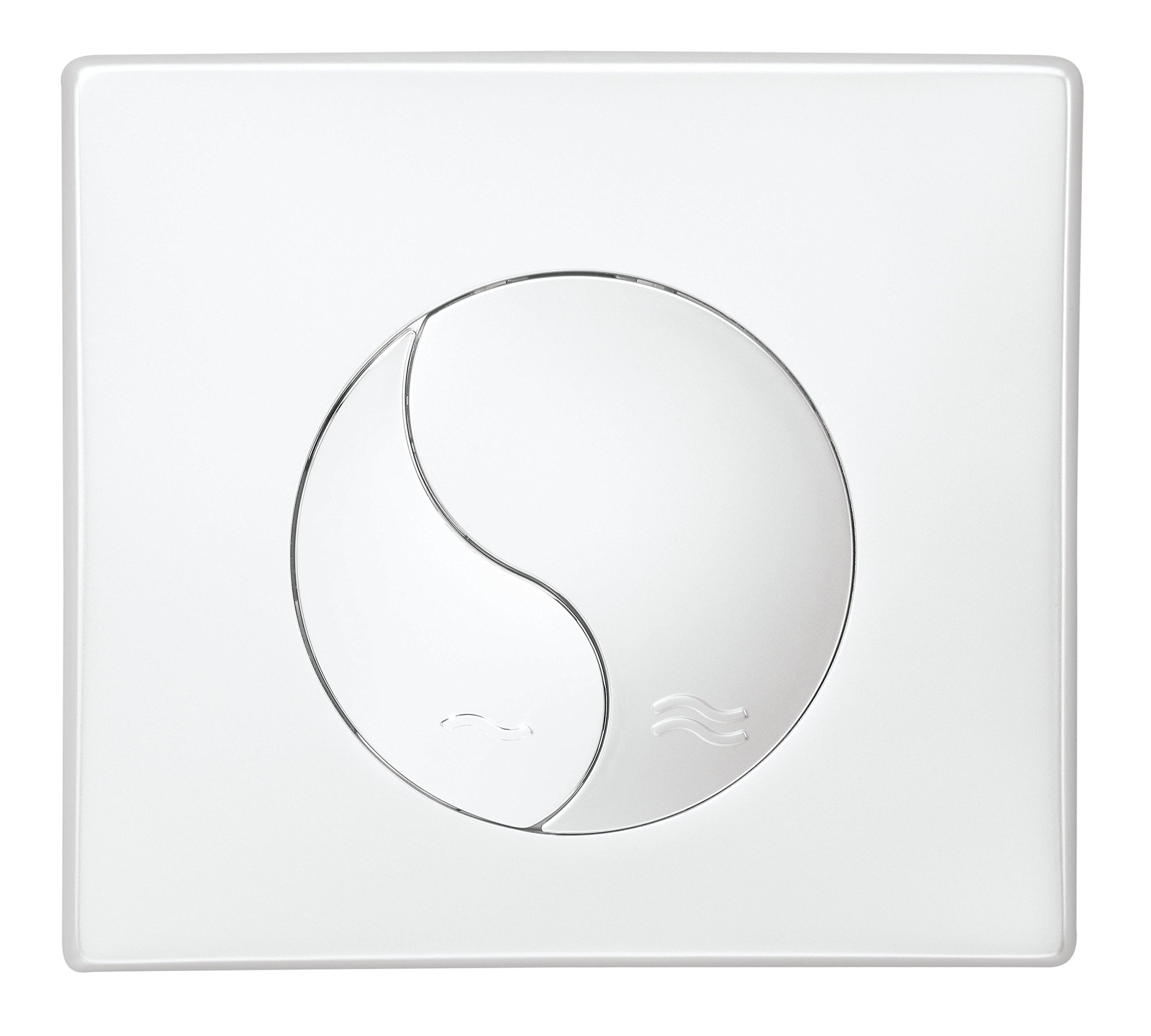 CORNAT AP3200 Cover Plate VWC352/WEK2 YIN, White/Opulent Garden, 390 Gramm