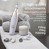 Beurer MP64UK Cordless Manicure Pedicure Set 10 Attachments USB Charge LED view 3
