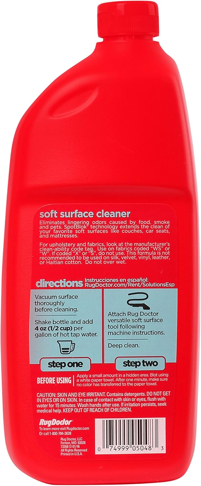 Amazon Com Rug Doctor Pro Sofa And Stair Soft Surface Cleaner 32