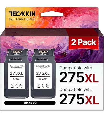 PG-245XL & CL-246XL Ink Cartridge Combo Pack - Replacement For Canon PIXMA MG/TS/TR Series Printers