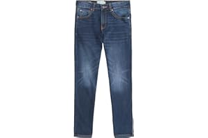 LUCKY BRAND Classic Fit Straight Leg Denim Jeans, 5-Pocket Style, Zipper Fly & Button Closure