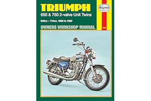 Triumph 650 and 750 2-Valve Twins Owners Workshop Manual, No. 122: '63-'83
