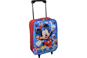 GROUP RUZ Junior Mickey And The Roadster Racers 15" Collapsible Wheeled Pilot Case