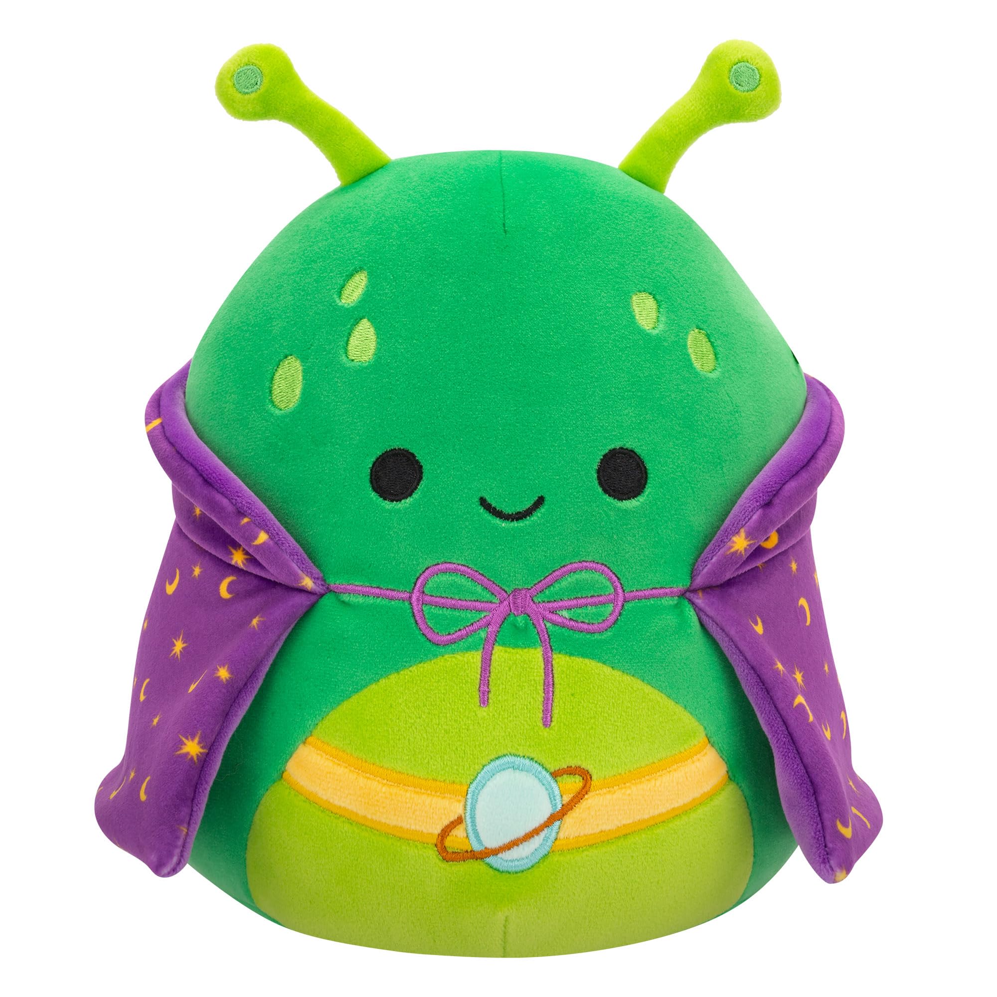 Squishmallows Original 7.5 Inch Halloween Tortellini the Green Alien