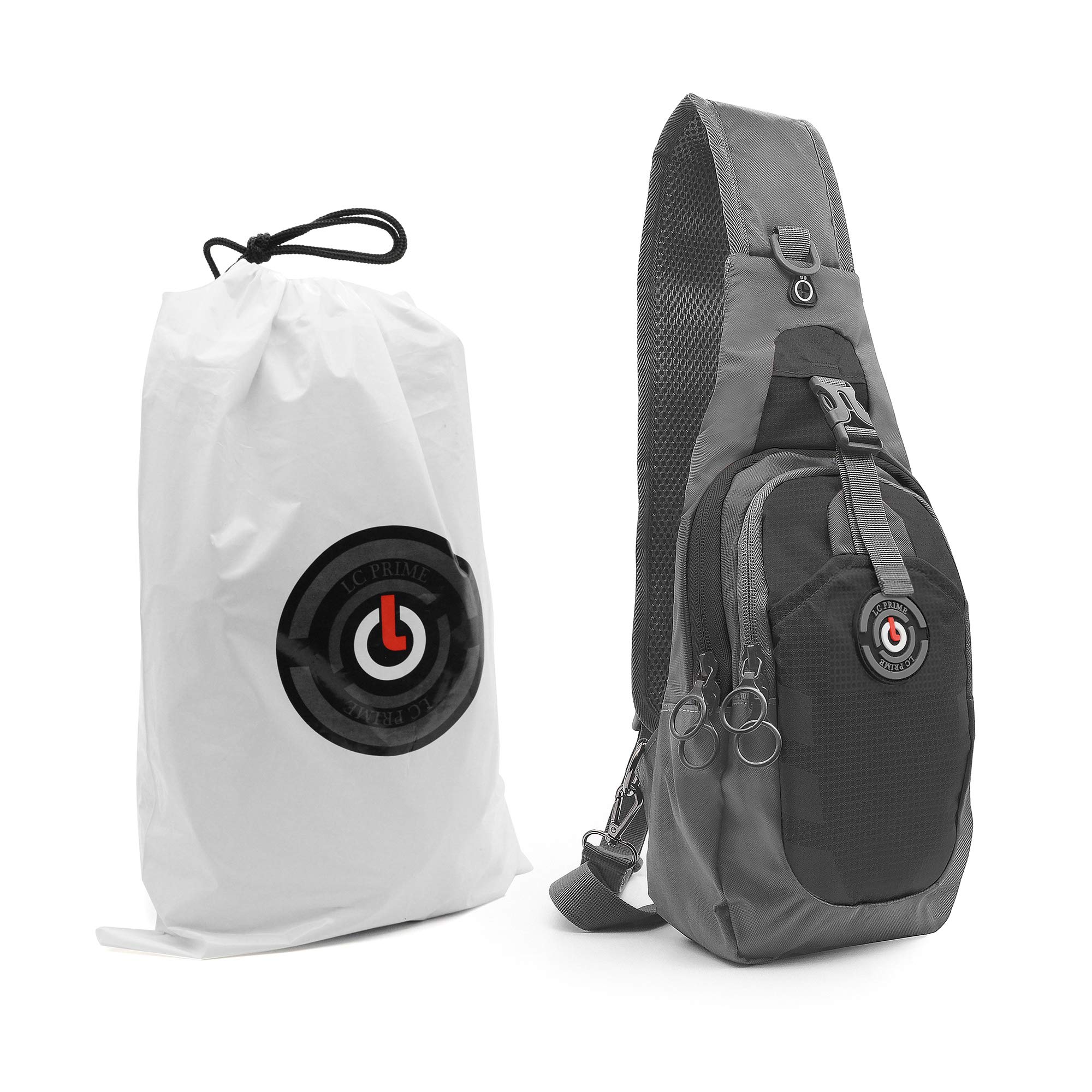 LC Prime Sling Bag, RFID Blocking Tiny Compact Shoulder Bag, for Men