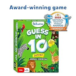 Skillmatics Card Game - Guess in 10 Junior Animal
