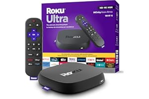 Roku Ultra 2024 | The Ultimate Streaming Player - 4K Streaming Device with HDR10+, Dolby Vision & Atmos - Bluetooth & Wi-Fi 6