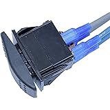 DC Momentary Reversing Rocker Switch (double pole double throw) with wire pigtails