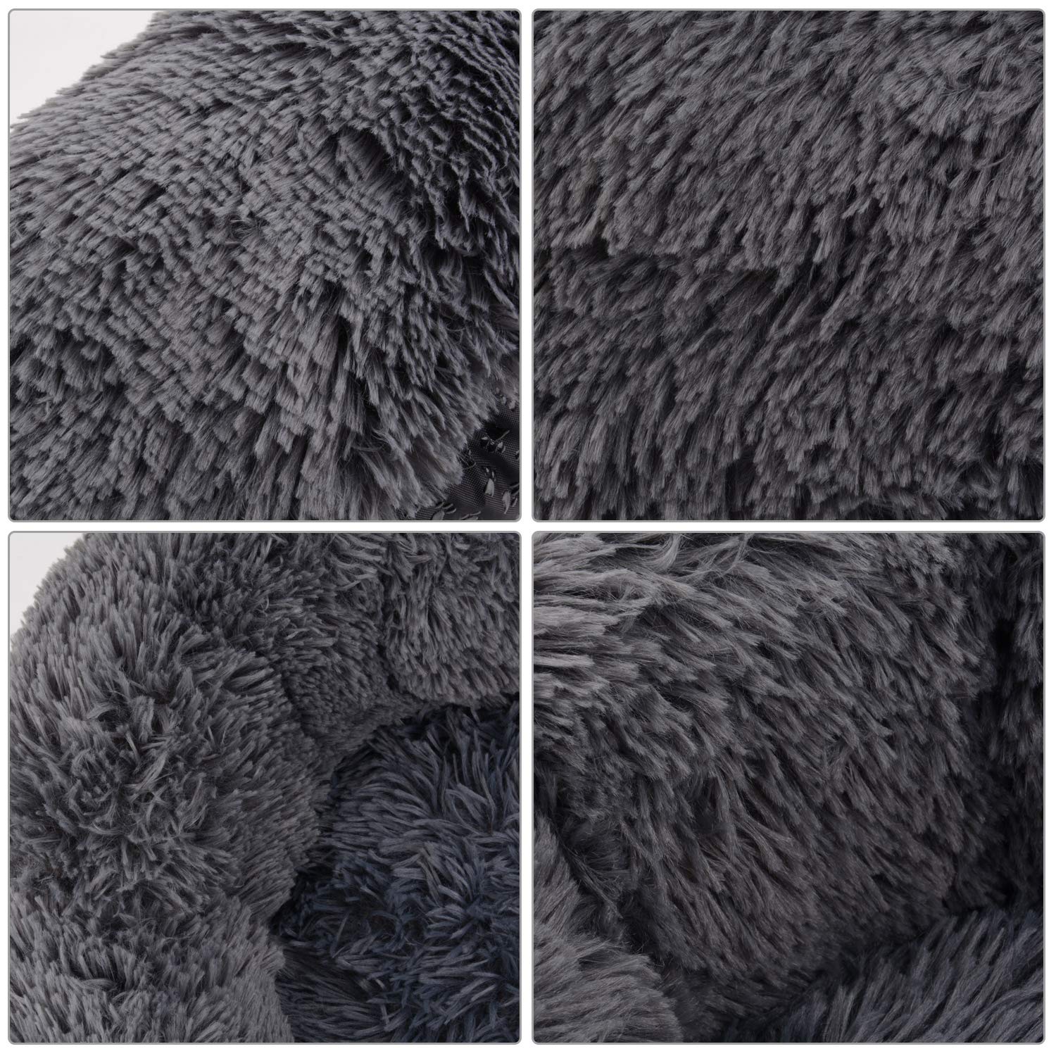 Katzenbett, Plüsch Weich Runden Katze Schlafen Bett/Klein Hund Bett/Haustierbett/katzenbettchen/Betten für Katzen