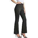 Willit Women's Yoga Dress Pants Bootcut Stretch Work Slacks Office Pants 4 Pockets 28"/29"/30"/31"/33"