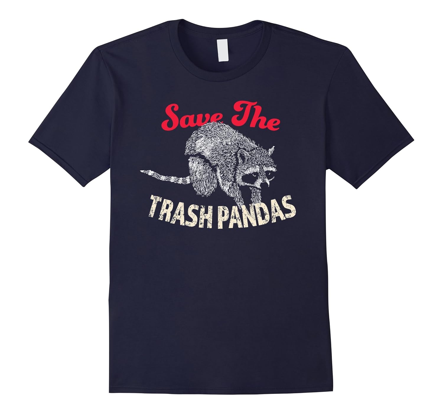 Save the Trash Panda Raccoon T-Shirt-ANZ