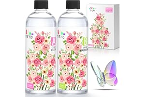 YIEHO Epoxy Resin 32OZ, Crystal Clear Art Casting Resin and Hardener Hard No Yellowing Resina Epoxica Transparente Perfect for Jewelry Making, DIY, Molds, Crafts (1:1)