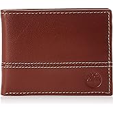 Timberland Men's Leather Passcase Bifold Wallet Hybrid