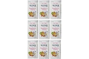 ARTHUR NICOLAS 20 Count | Salad Dressing Packets | Individual Single Serve Salad Dressing condiment packets | 1.5 Oz Per Pouch (Fat-Free Raspberry Vinaigrette)