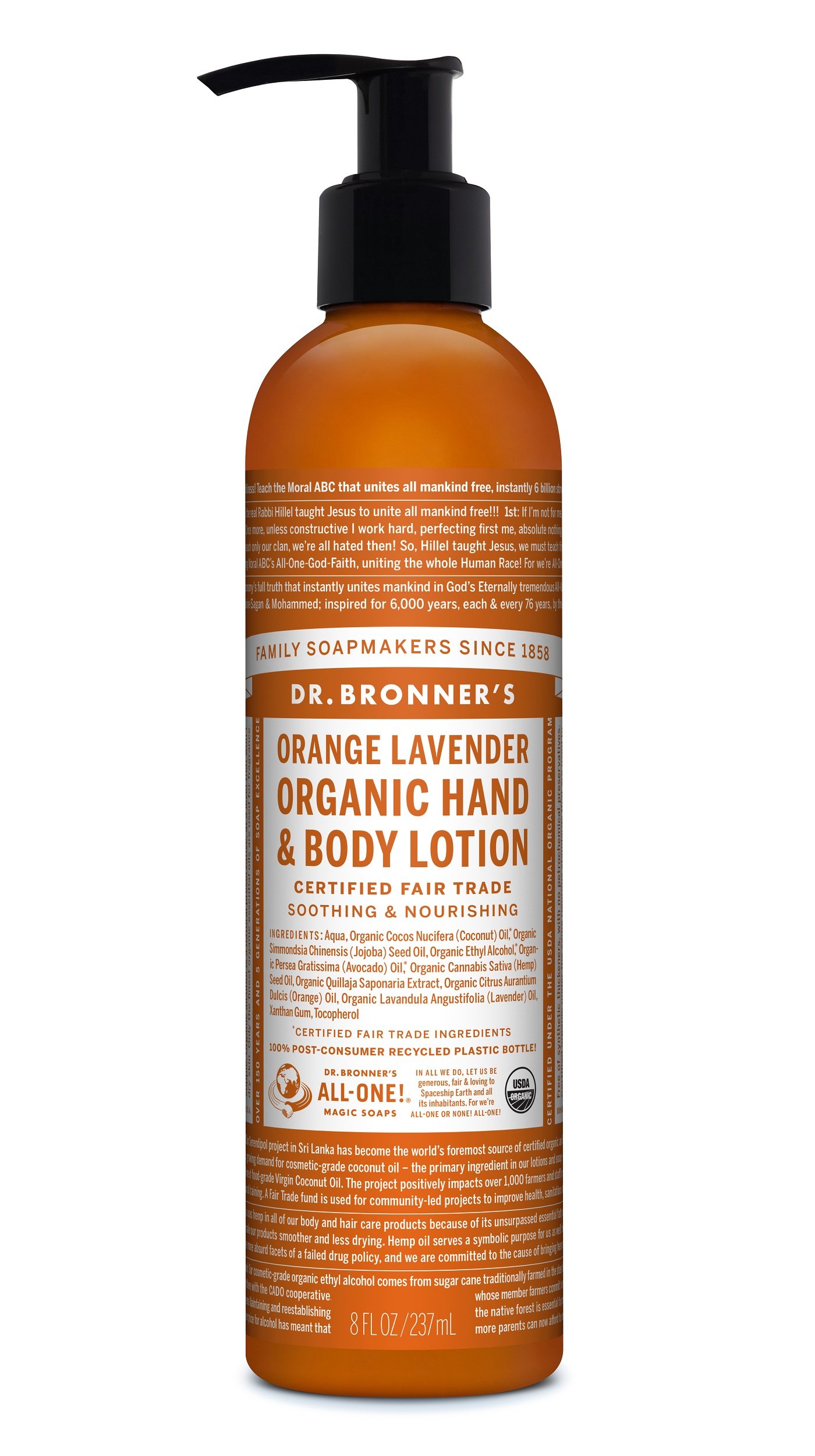 Dr. Bronner's & AllOne Organic Lotion for Hands & Body