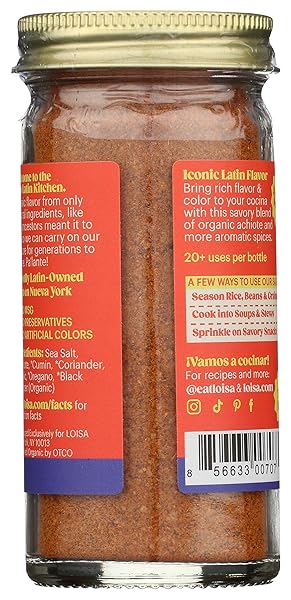 LOISA, SEASONING SAZON ORGANIC, 2.3 OUNCE