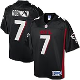 Men's Bijan Robinson Black Atlanta Falcons Pro Line Jersey