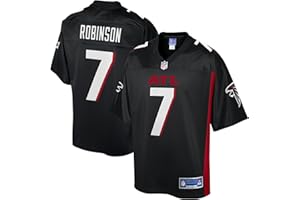 NFL PRO LINE Men's Bijan Robinson Black Atlanta Falcons Pro Line Jersey