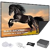 120 inch Projector Screen 2025 Upgraded- Black