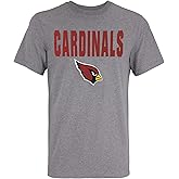 New Era NFL Men's 50 Yard Line Dri-Fit Short Sleeve T-Shirt, Arizona Cardinals, Large