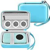 Leayjeen Label Printer Case Compatible with Nelko P21 Bluetooth Label Printer / PhomemoD30 D35 Labeler for Portable Bluetooth Label Printers and Accessories-Blue(Case Only)