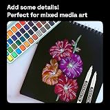 ARTISTRO 5 White Acrylic Paint Pens Extra Fine Tip Set of 5 view 7