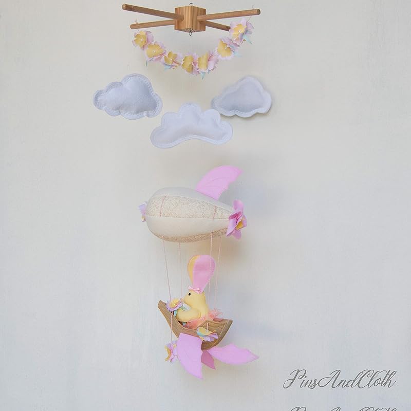 bunny nursery mobile