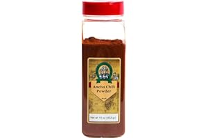 International Spice Premium Gourmet Spices- ANCHO CHILI POWDER-: 16 OZ