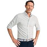 johnnie-O Jagger Performance Button Up Shirt Maliblu/L
