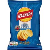 Walkers Crisps Cheese and Onion x 32 1040g