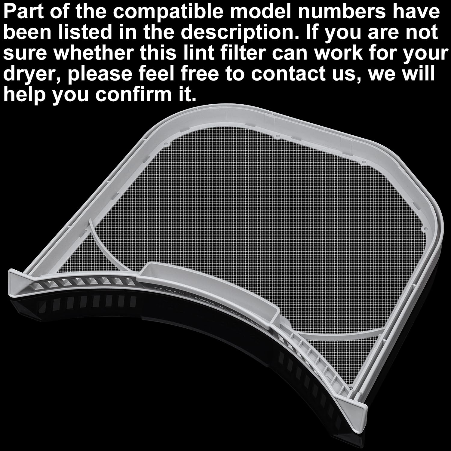 ADQ56656401 Lint Filter Replacement for LG & Kenmore Dryers, Ultra Durable Dryer Lint Screen Trap, Compatible with Part Number ADQ566564 AP4457244 PS3531962