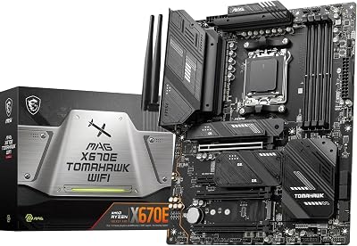 MSI MAG X670E TOMAHAWK WIFI Motherboard ATX AM5 Ryzen 9000 8000 7000 DDR5 PCIe