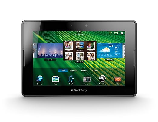BlackBerry PlayBook Tablet 64 GB (17,8 cm (7 Zoll) Display, Touchscreen, 3 MP Kamera vorne, 5 MP Kamera hinten)