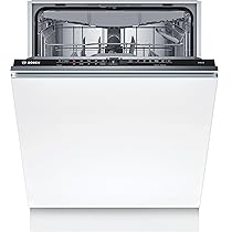 Bosch SMV2HVX02E Serie 2, Lavastoviglie Smart da incasso a scomparsa totale, Cestelli personalizzabili, Terzo cestello posate, Indicatore di funzionamento a pavimento, Motore EcoSilence Drive, 60 cm.