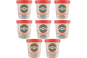 DOUBLE RAINBOW Super Premium Ice Cream | 8 Pint Variety | Frozen Ice Cream Shipped Direct (The Classics)