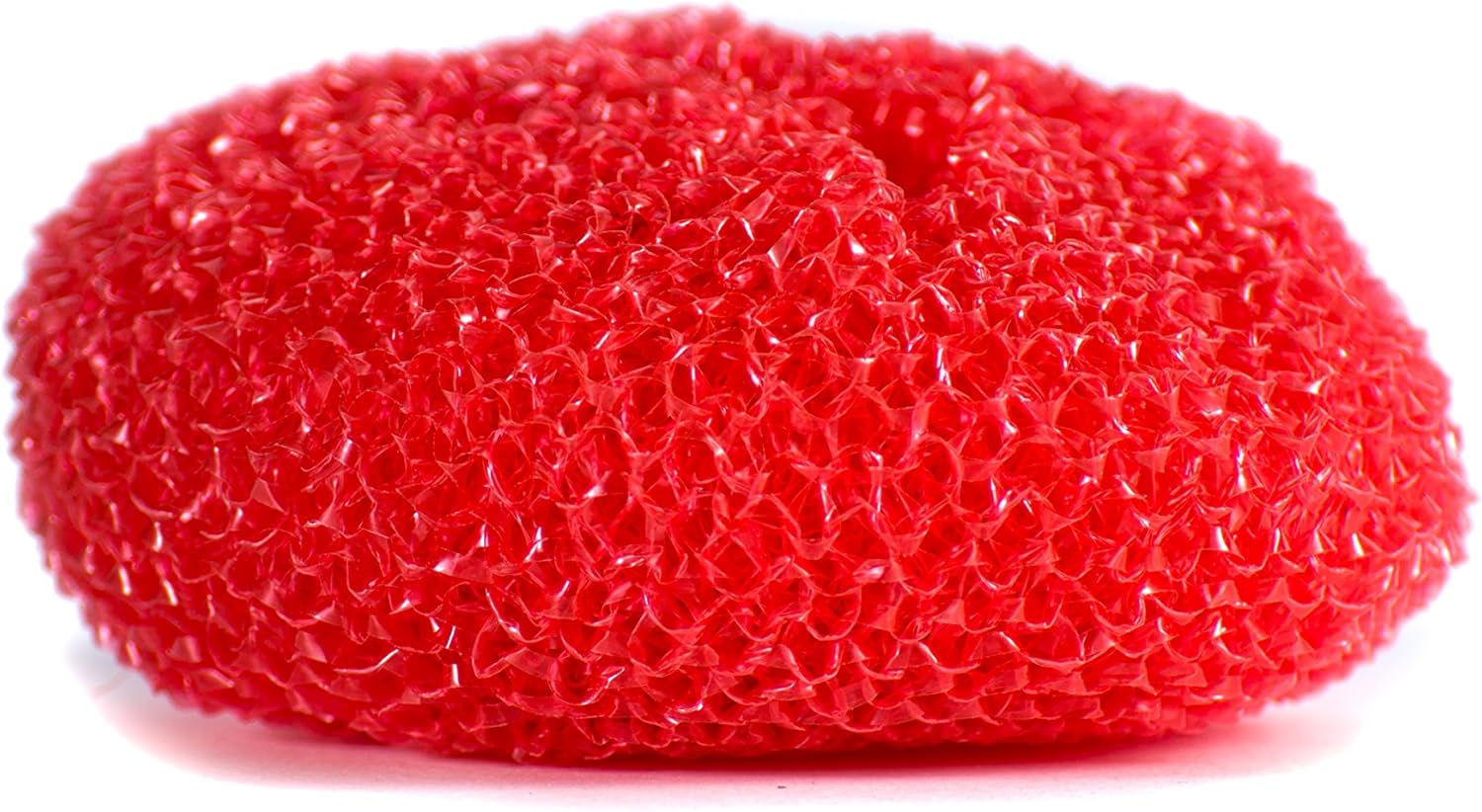 18 Round Nylon Dish Scrubber Scouring Pads by Scrub-It -3 Packs of 6 Scour Pads - Assorted Colors - Tough and Durable - Non-Scratch for Non-Stick Cookware -: Health & Personal Care