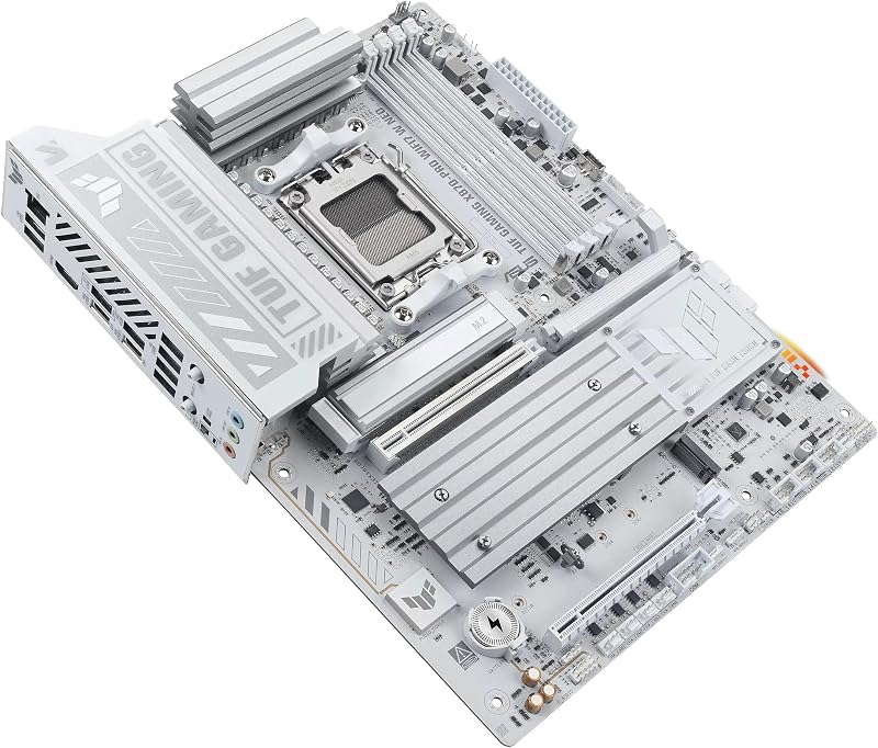 TUF GAMING X870-PRO WIFI7 W NEO, Scheda Madre AMD ATX, Slot DDR5