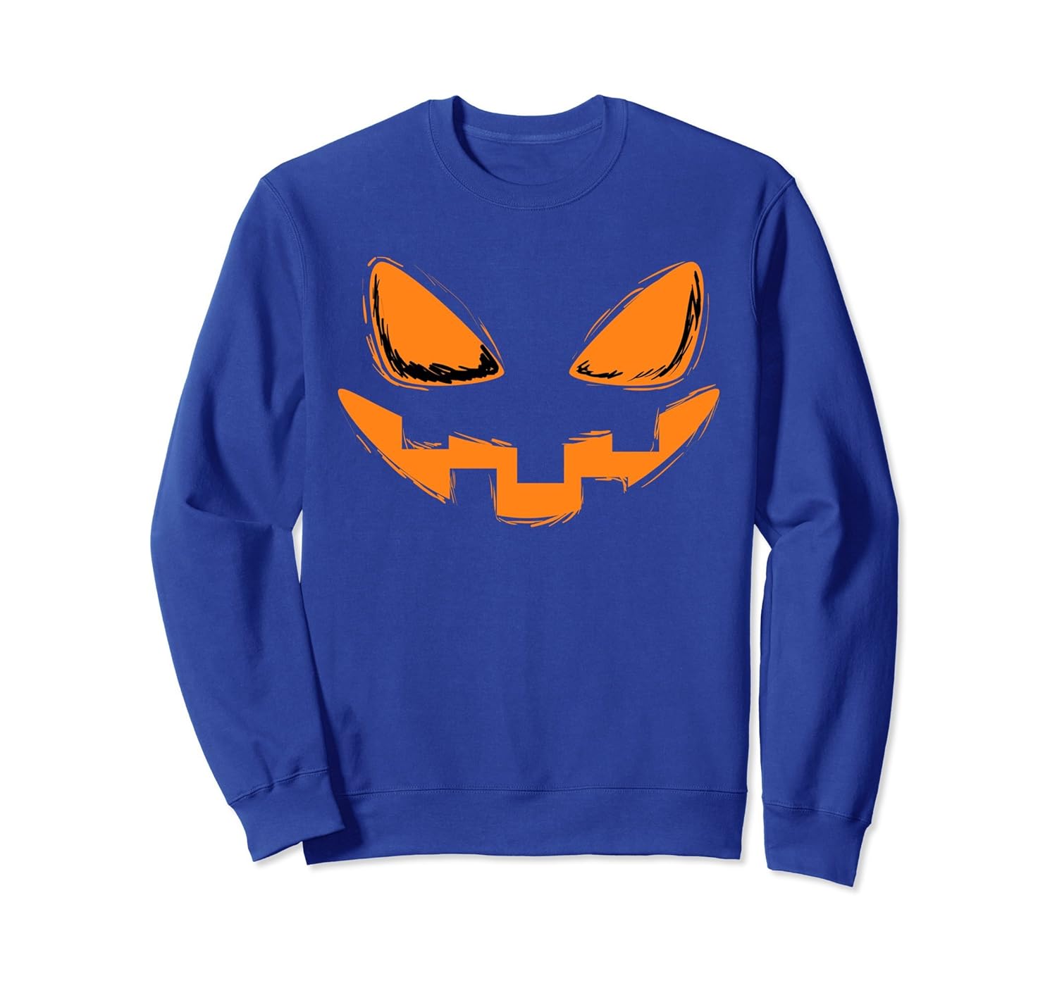 Halloween Sweatshirt with Scary Pumpkin for Men and Boys-ANZ