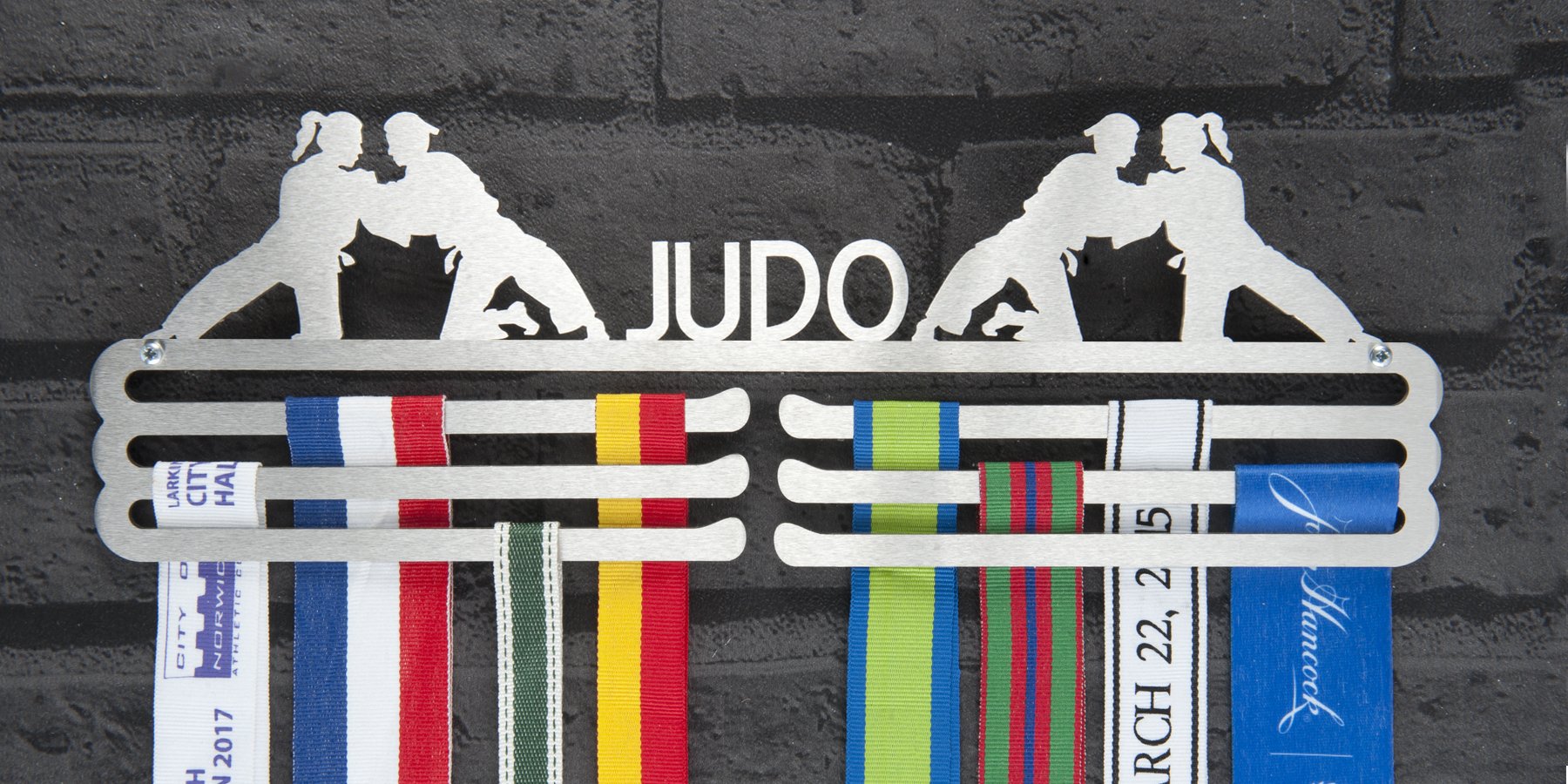 Medal Hanger - Medal Holder – Medal Display – Marial Arts Gifts – Female Judo Medal Hanger - Judo Medal Holder - Judo Medal Display - Judo Gifts