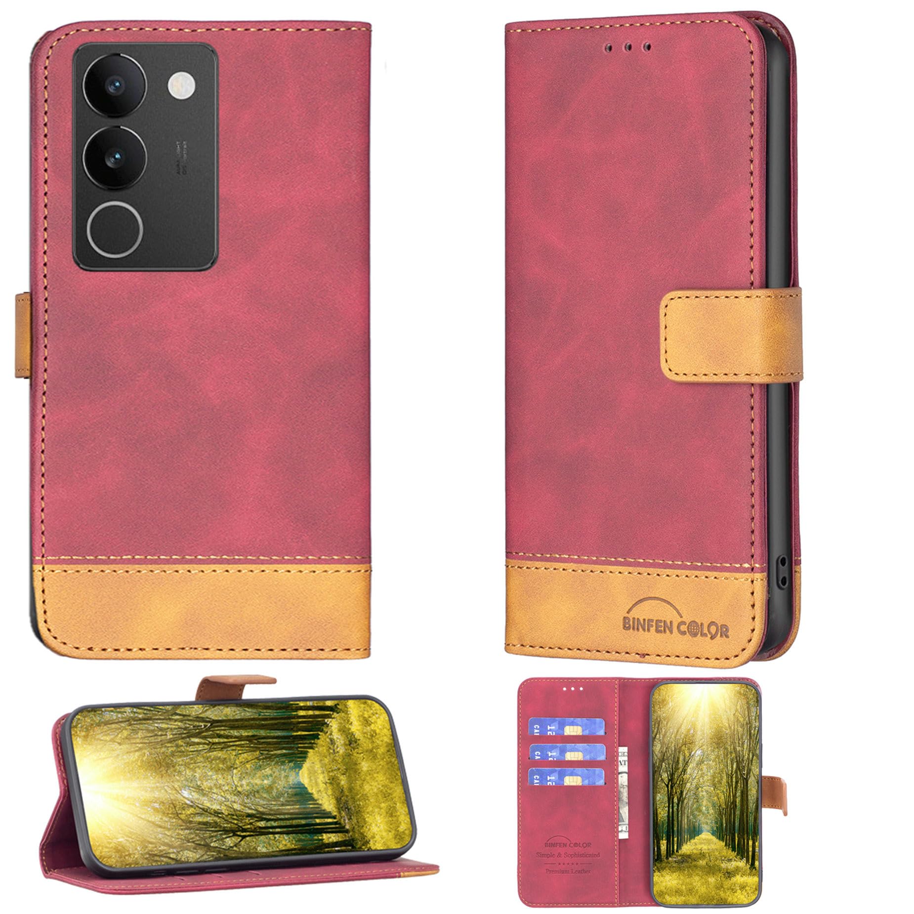 jioeuinly Case for Vivo S17t Case Compatible with