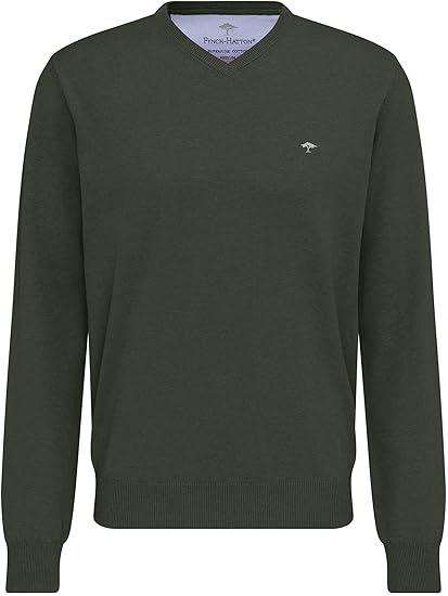 FYNCH-HATTON V-Ausschnitt Pullover 128B-211 - Übergrößen