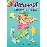 Mermaid Sticker Paper Doll