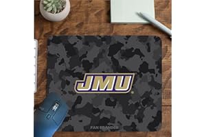 Fan Brander NCAA Mousepad for Home, Office, and Gaming with Urban Camo Design (James Madison Dukes Mouspad)