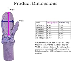 N'Ice Caps Kids Waterproof Snow Mittens Cold