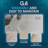 G4GADGET Multi-Use Non-Slip Mat 120cm x 30cm Cream White view 5