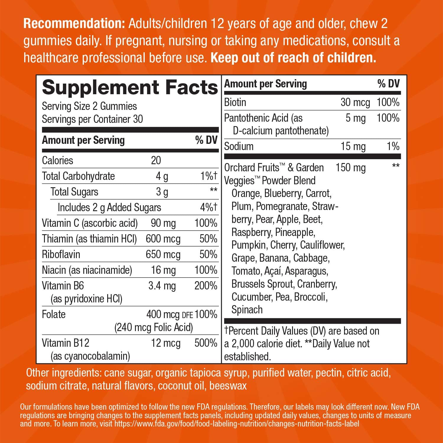 Nature's Way Alive! B-Complex Gummies, Food-Based Blend, Gluten Free, Made with Pectin, 60 Gummies: Health & Personal Care