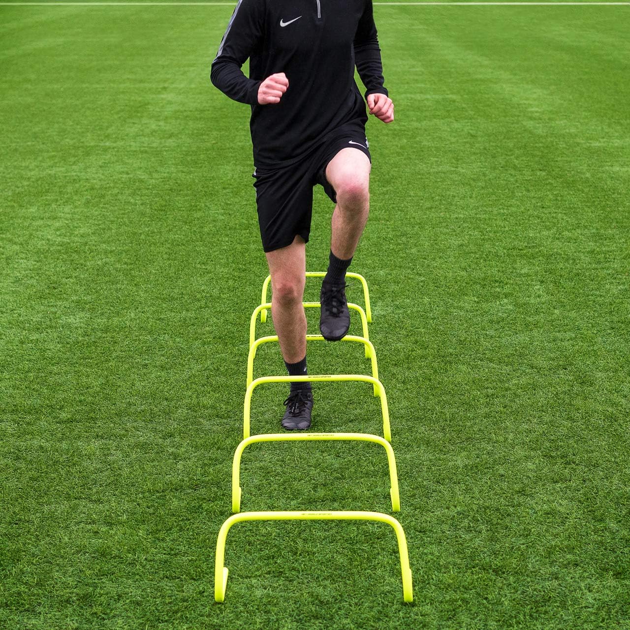 Forza 6”/9”/12" Speed Hurdles for Agility Training [Set of 6 Hurdles] | Hurdles Training Equipment | Multi-Sports Equipment | Speed & Agility Training Equipment : Sports & Outdoors
